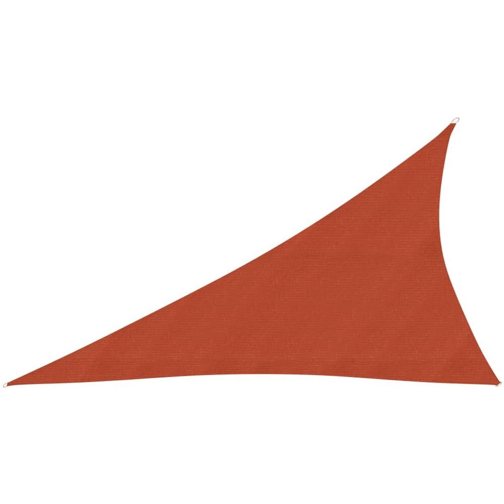 Vela Parasole 160 G / m? Terracotta 3x4x5 M In Hdpe - Foto 1
