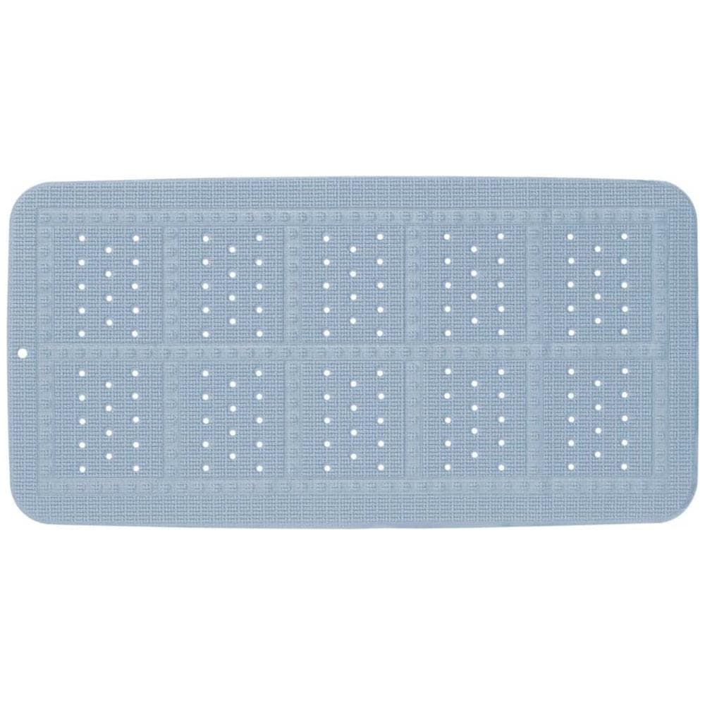 Tappetino da Bagno Antiscivolo Unilux 37x70 cm Blu - Foto 1