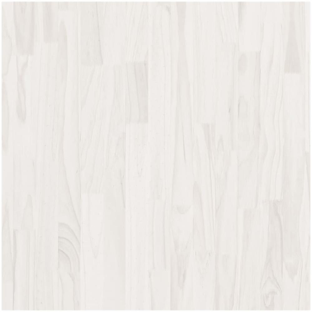 Libreria A 3 Ripiani Bianca 80x30x105 Cm In Massello Di Pino - Foto 8