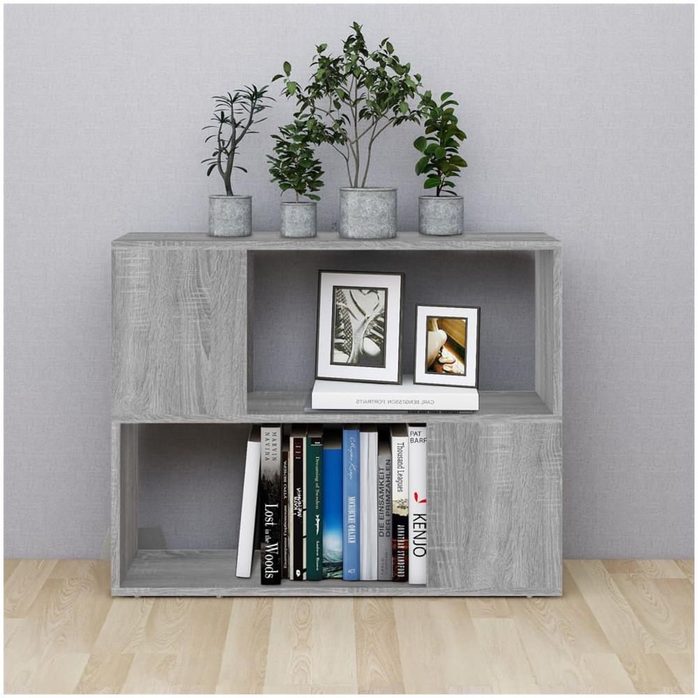 Libreria /divisorio Grigio Sonoma 80x24x63 Cm - Foto 2