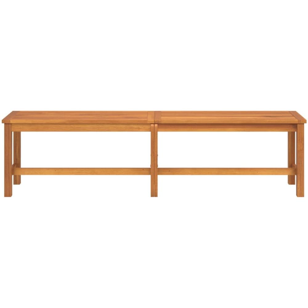 Panca da Giardino 180x35x45 cm in Legno Massello di Acacia - Foto 3