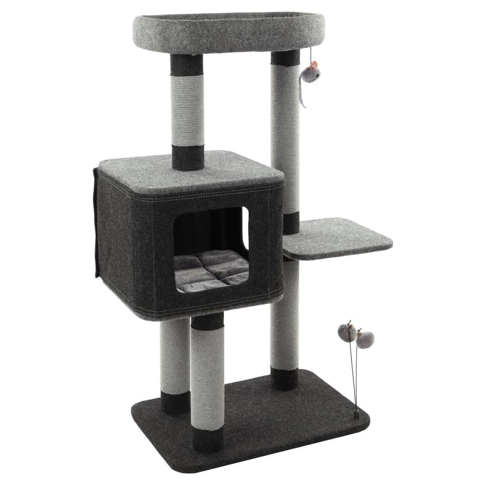Albero Tiragraffi Per Gatti Fati 75,5x43,5x110,5 Cm - Foto 1