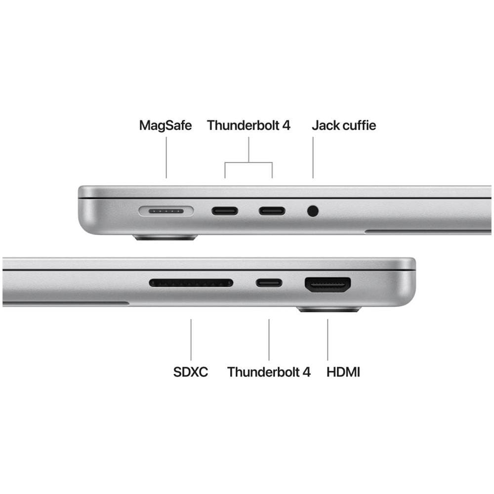 MacBook Pro 16": Chip M4 Max con cpu 16 core e gpu 40 core, 1TB SSD - Nero siderale - Foto 7