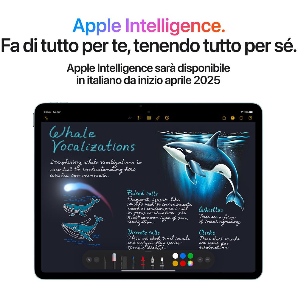 iPad Air 13" M3 (2025) 512GB Wi-Fi + Cellular (5G) Galassia - Foto 11