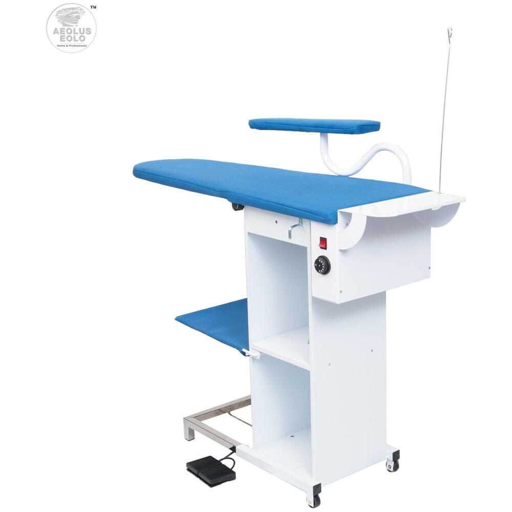 EOLO Asse da Stiro Professionale TS05 S V6 Piano Riscaldato Aspirante Soffiante 112x42 cm Richiudibile Termostato Braccetto Stiramaniche Riscaldato Aspirante Soffiante Efficienza Energetica A++ - Foto 1