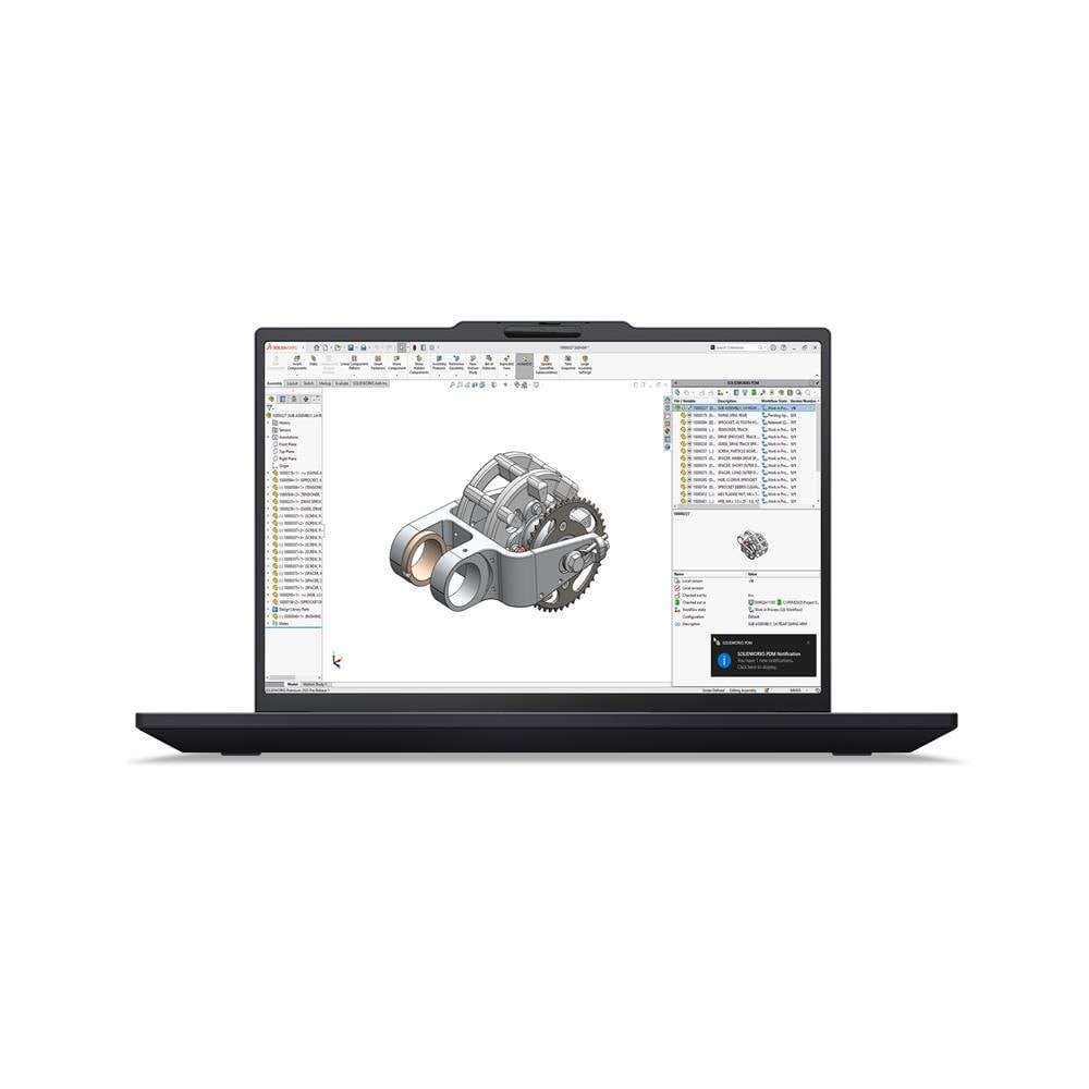 Notebook ThinkPad P14s Gen 7 Copilot+ PC Intel Core Ultra 7 366H Monitor 14,5" WUXGA RAM 32GB SSD 1TB NVIDIA RTX PRO 1000 Blackwell 8GB Windows 11 Pro - Foto 2