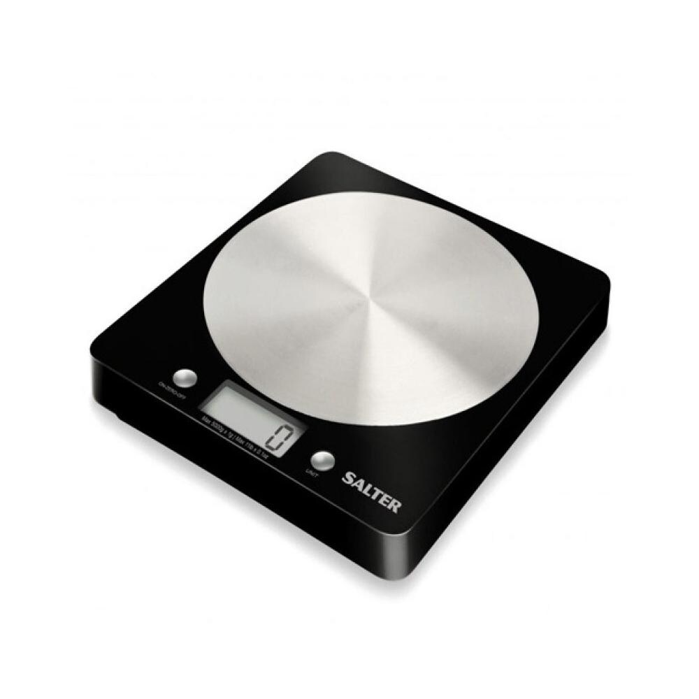 Bilancia Elettronica da Cucina Portata 5 Kg Colore Inox / Nero - Foto 1