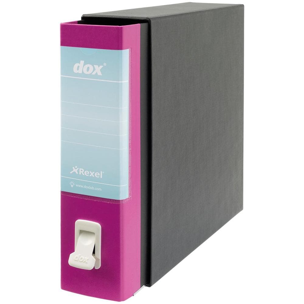 Dox 2 Registratore A Leva Formato A4+ Rosa (6 registratori) - Foto 2