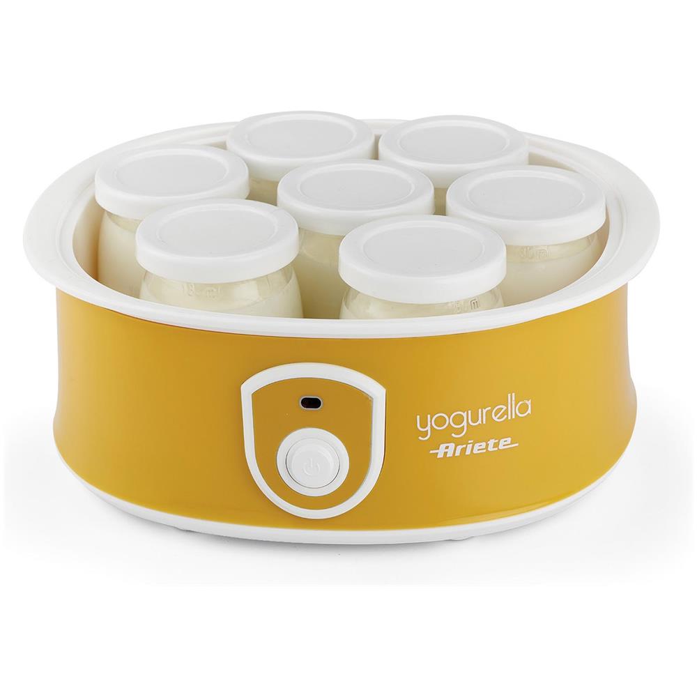 Yogurtiera Yogurella con 7-vasetti Capacità di 1,3L Colore Giallo - Foto 2