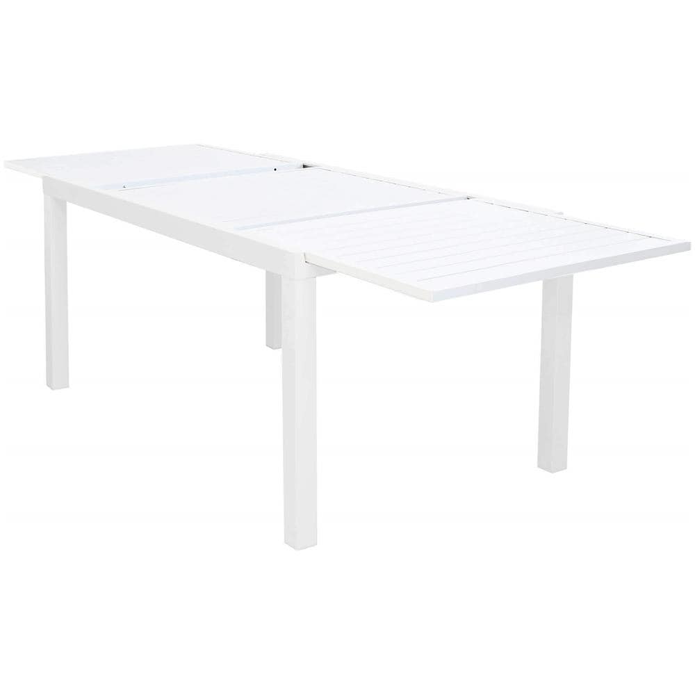 Dexter - Set Tavolo In Alluminio Cm 160/240 X 90 X 75 H Con 6 Sedie Aulus - Foto 2