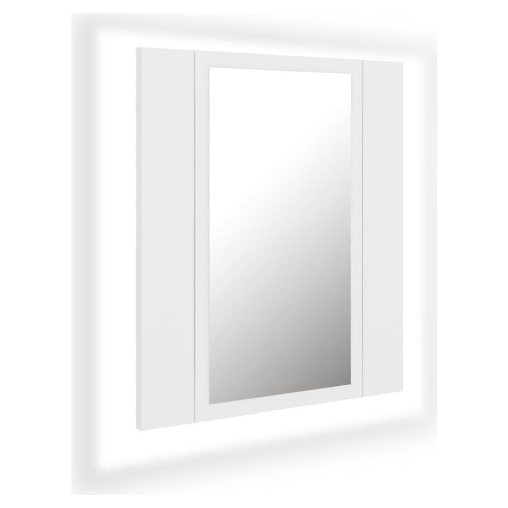 Specchio da Bagno con LED Bianco 40x12x45 cm in Acrilico - Foto 1