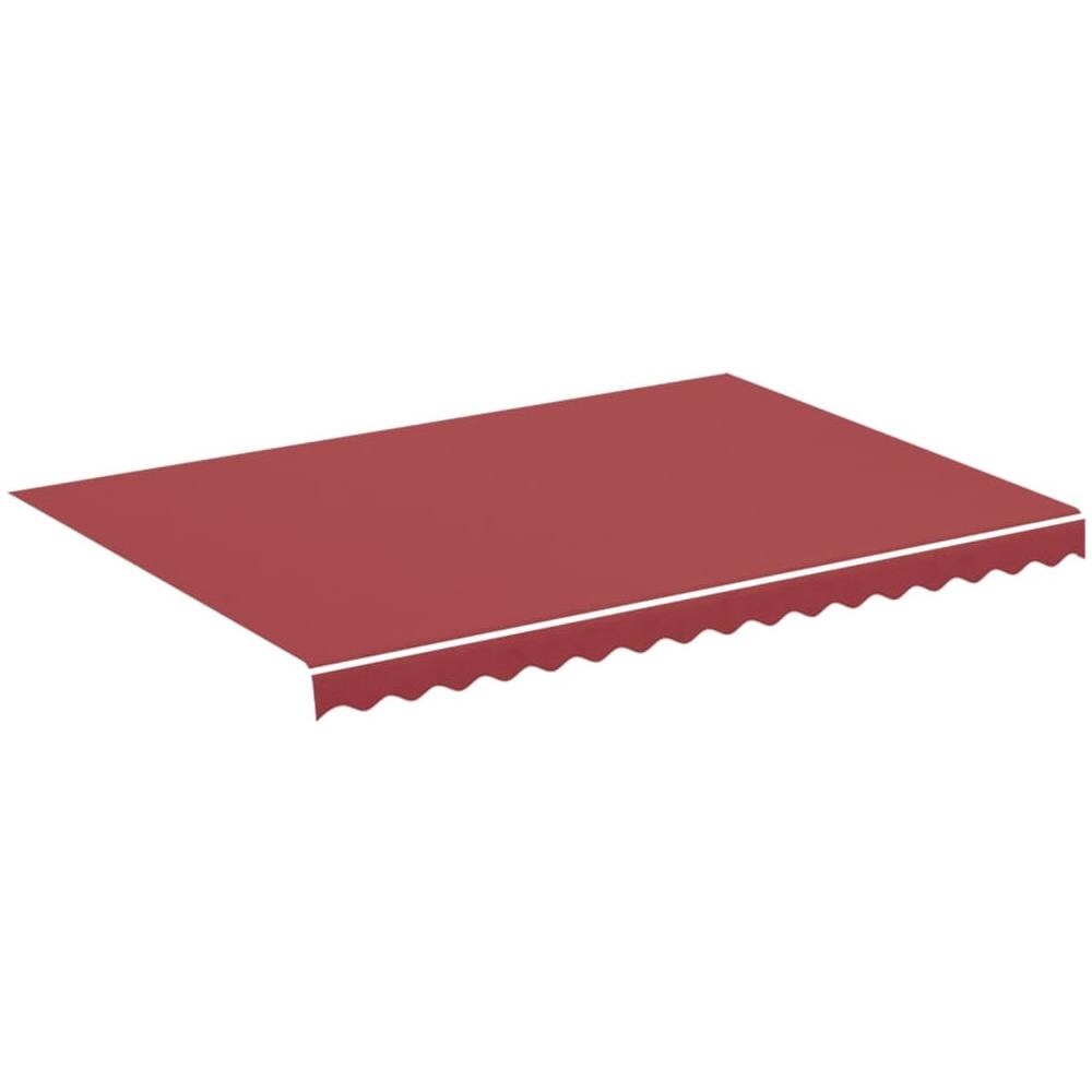 Tessuto di Ricambio per Tenda da Sole Rosso Borgogna 3,5x2,5 m - Foto 1