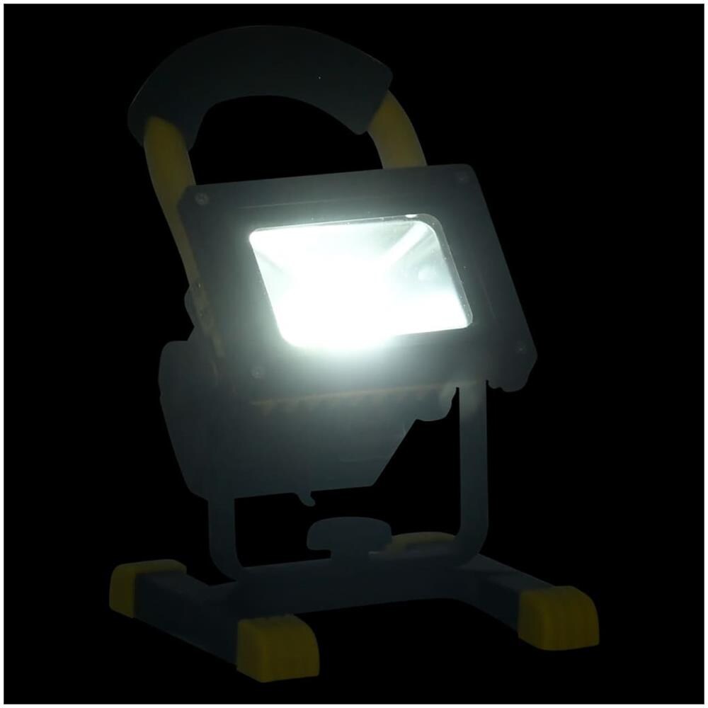 Faretto a LED Ricaricabile con Maniglia 30 W Bianco Freddo - Foto 2