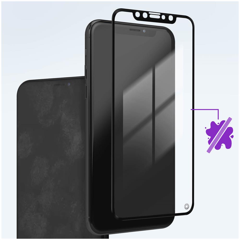 Vetro Temperato Per Iphone 11 Pro Max Garanzia A Vita Bordo Nero - Foto 10