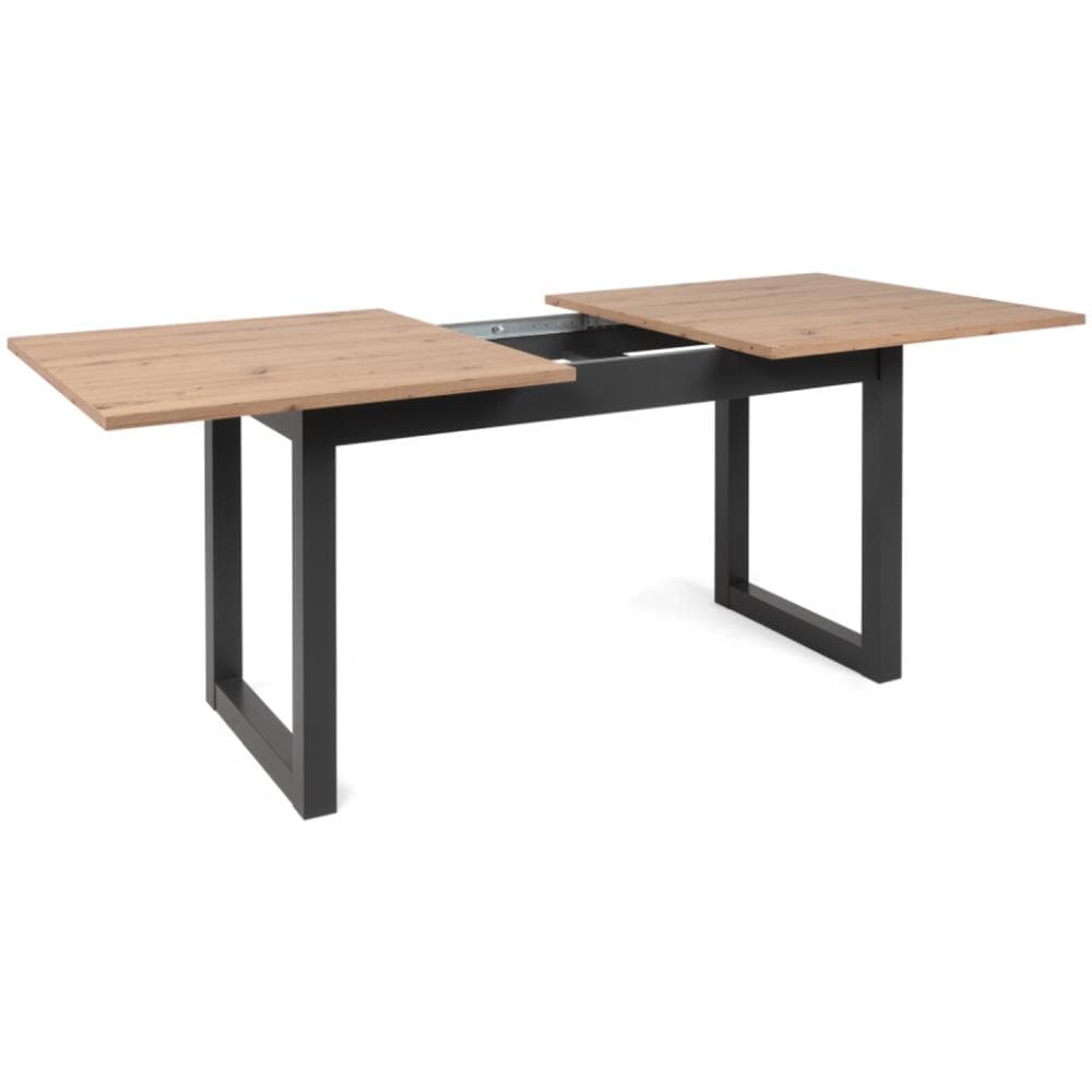 Tavolo Da Pranzo Industriale In Legno Estendibile 10 Persone Kotor - Foto 2