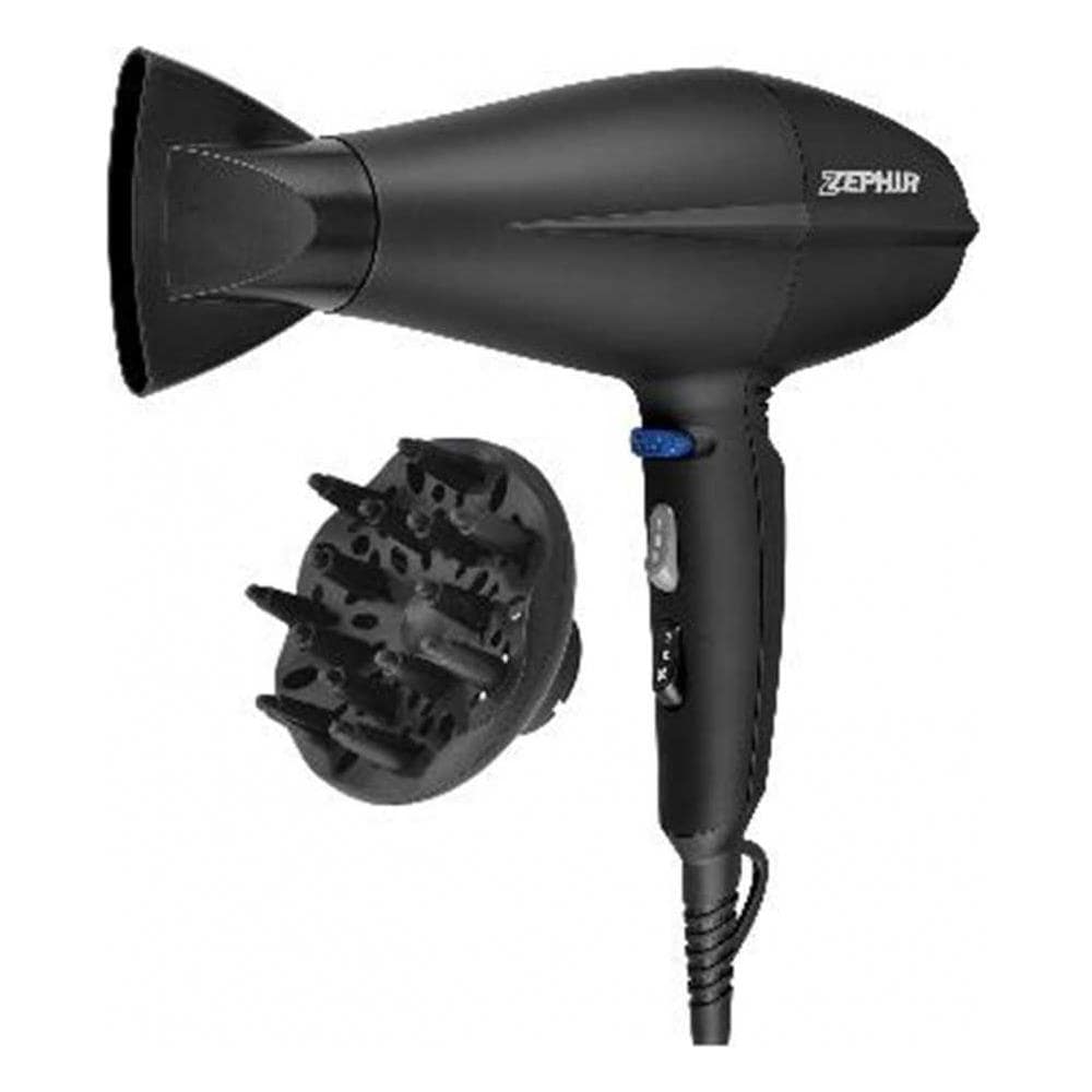ZHB2002 asciuga capelli 2200 W Nero - Foto 1
