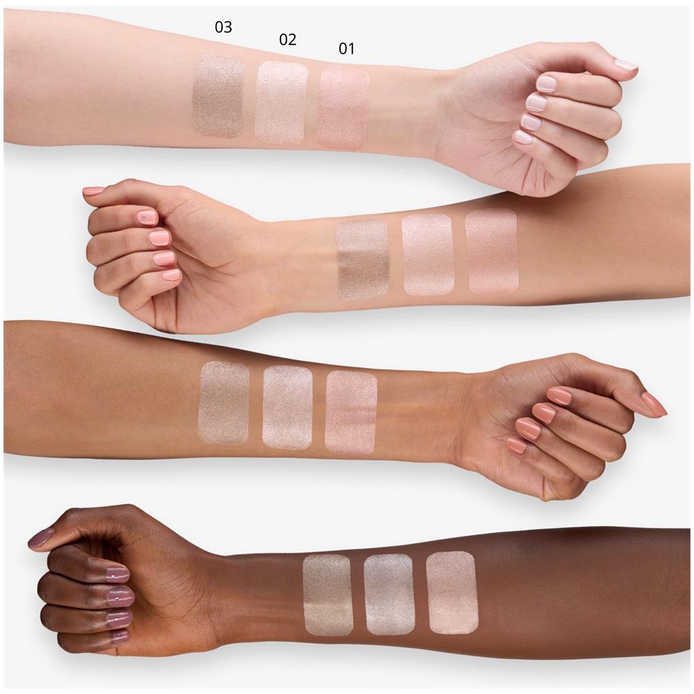 luminous EYE TINT ombretto 6 ml 01 Dazzling Rose Brillante - Foto 8