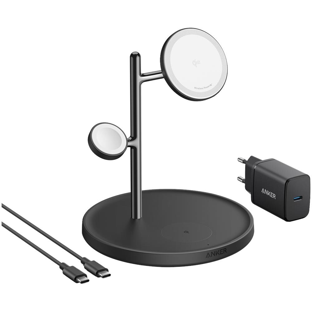 MagGo Universale Nero USB Carica wireless Ricarica rapida Interno - Foto 1