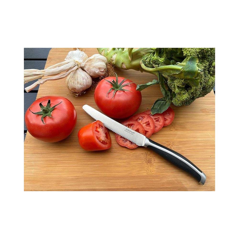 Coltello seghettato per pomodori KH-1703 per verdure morbide - Foto 3
