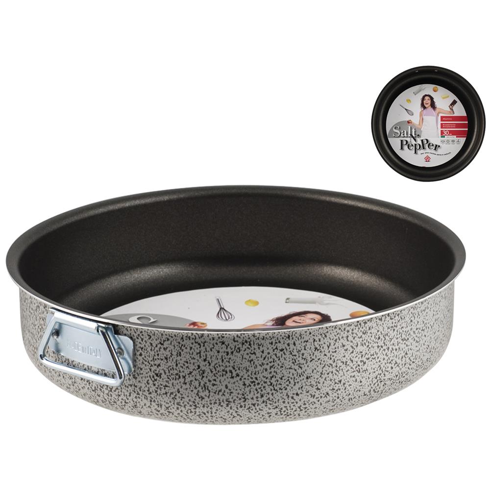 Tortiera con anello antiaderente 22 cm - Linea Salt Pepper - Foto 1