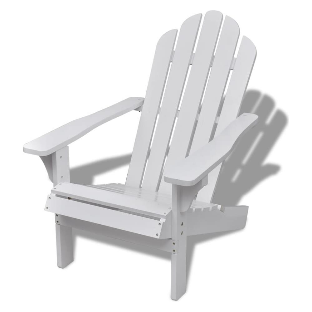 Sedia da Giardino in Legno Bianca - Foto 1