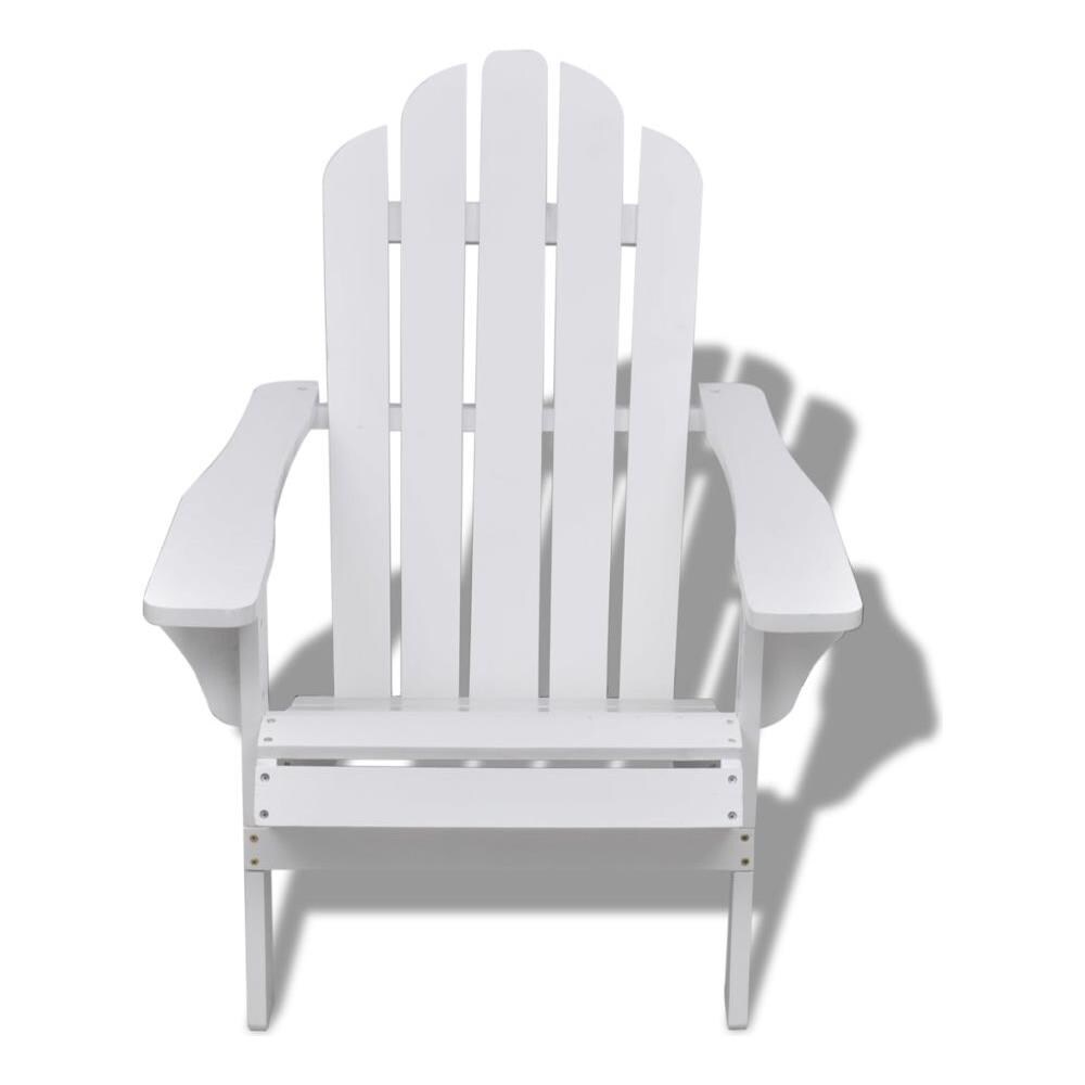 Sedia da Giardino in Legno Bianca - Foto 2