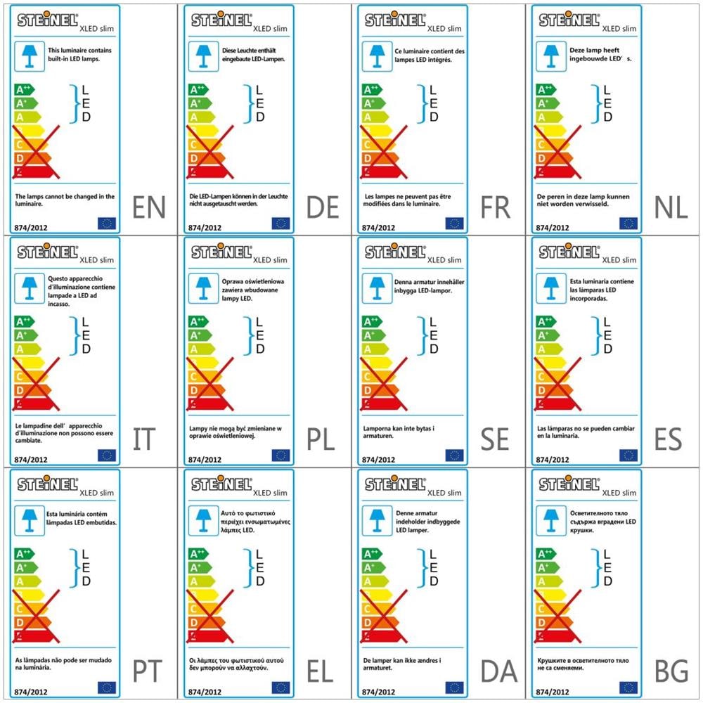 Slim Sensore Proiettore Da Esterno Antracite Xled 012052 - Foto 2