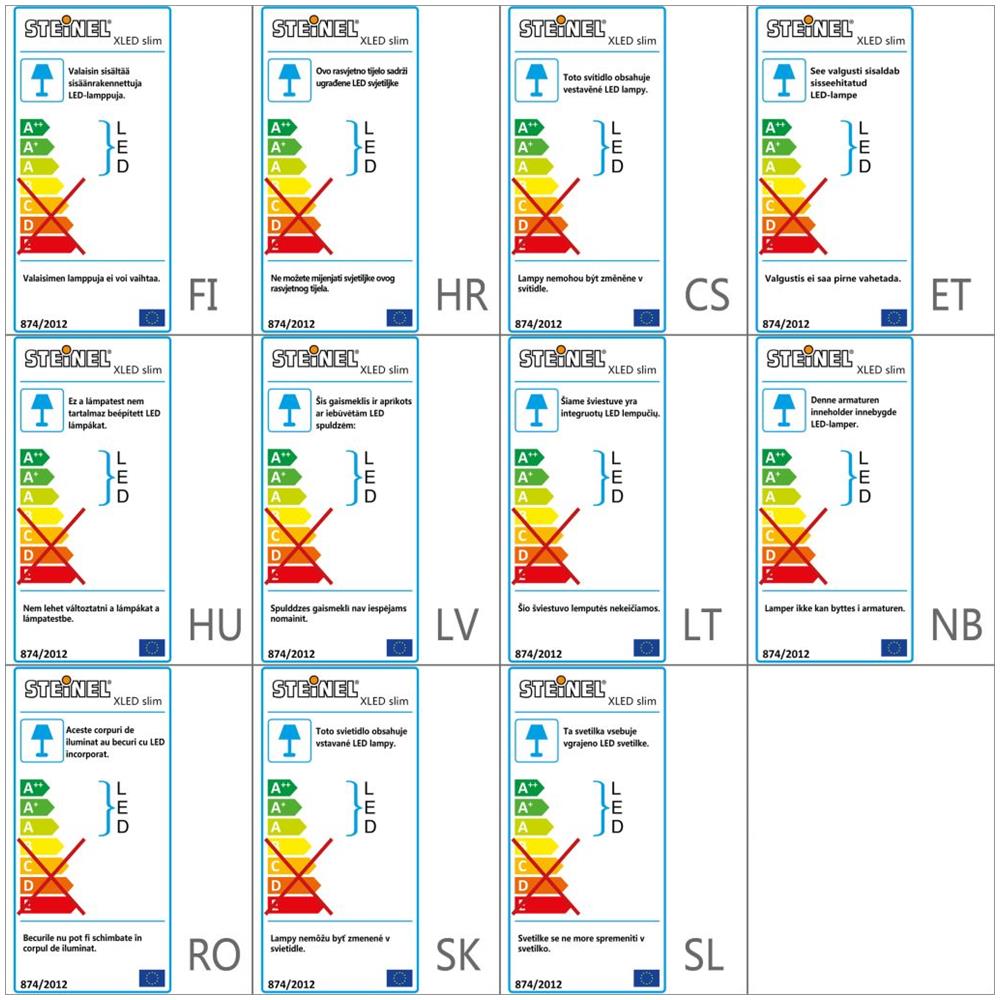 Slim Sensore Proiettore Da Esterno Antracite Xled 012052 - Foto 9