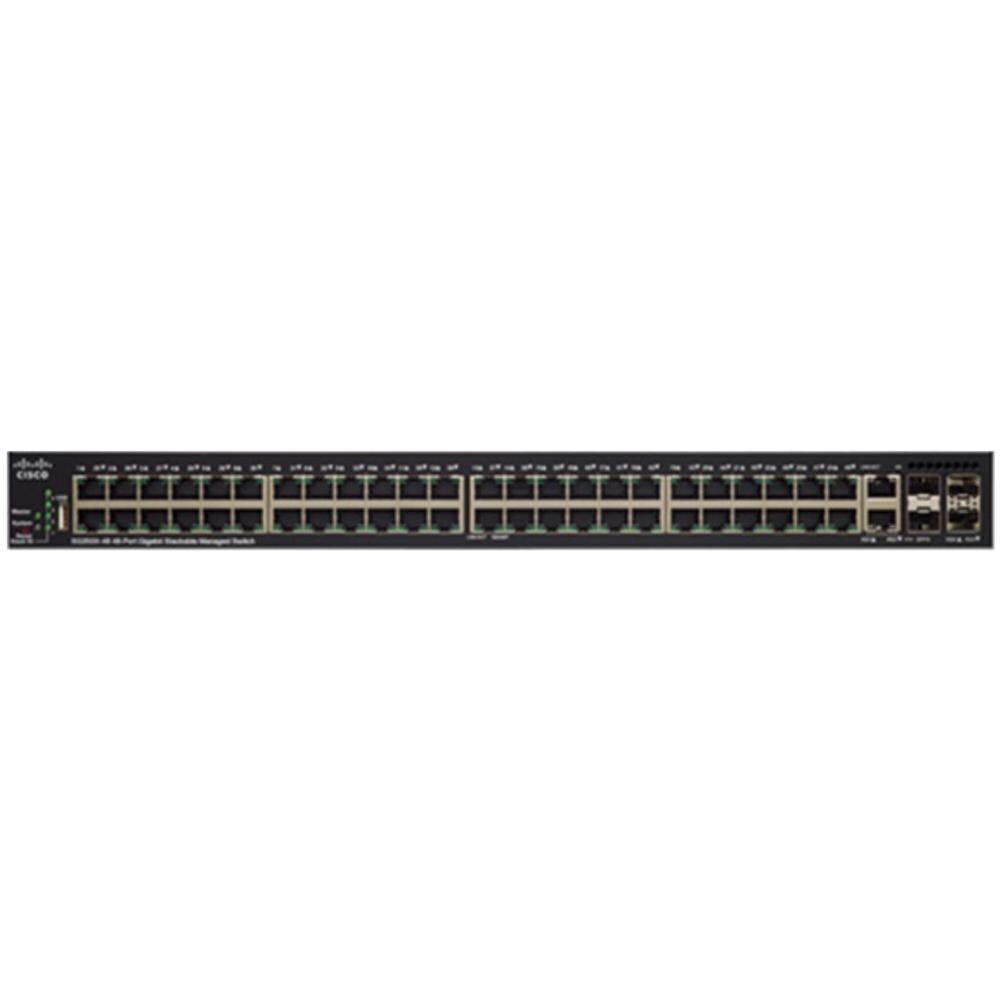 Switch SG350X-48MP 48 Porte Gigabit Ethernet 2 Slot per Modulo SFP Gestito L3 - Foto 1