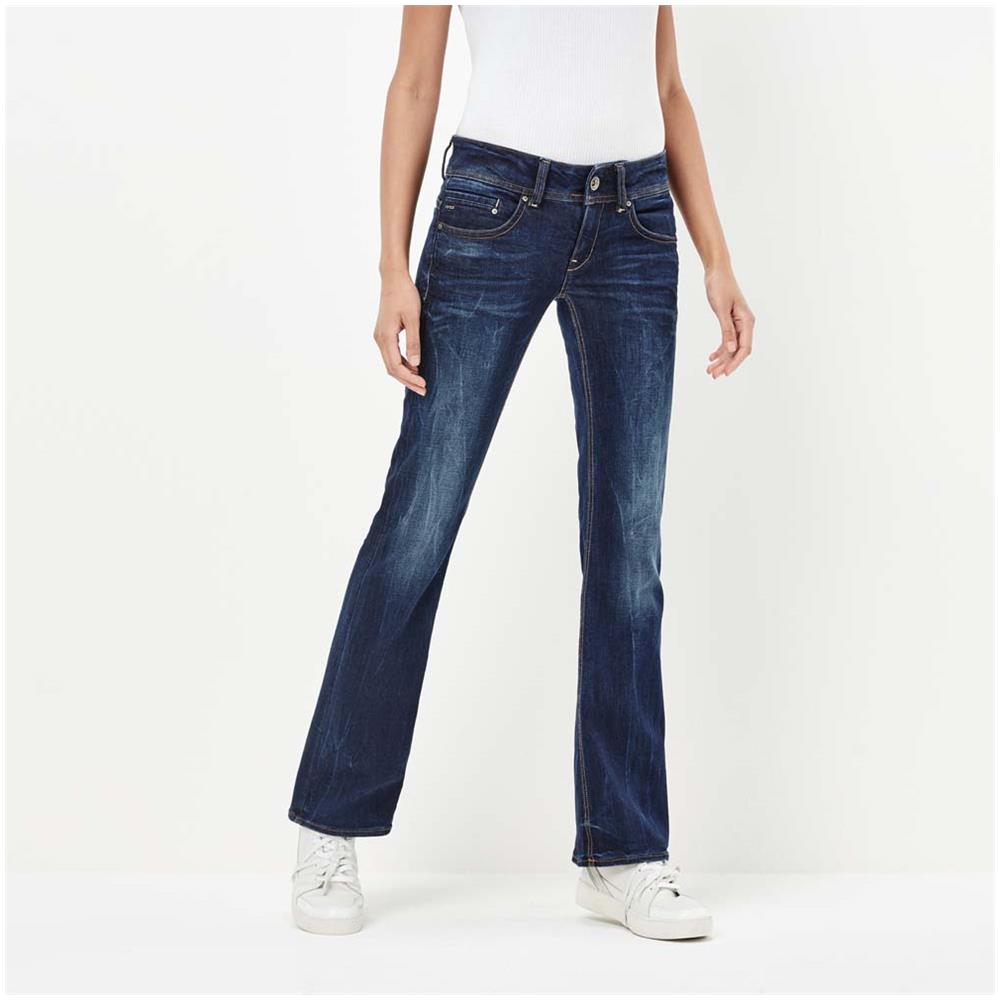 Pantaloni Gstar Midge Saddle Mid Bootleg L36 Abbigliamento Donna W31-l36 - Foto 1
