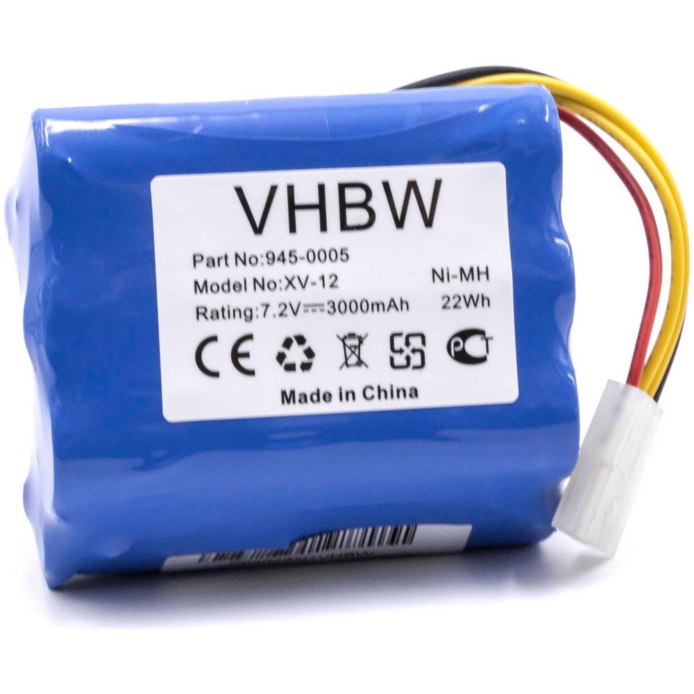 vhbw - Nimh Batteria 3000mah (7.2v) Per Robot Aspirapolvere Home Cleaner  Come Neato 945-0005 - ePRICE