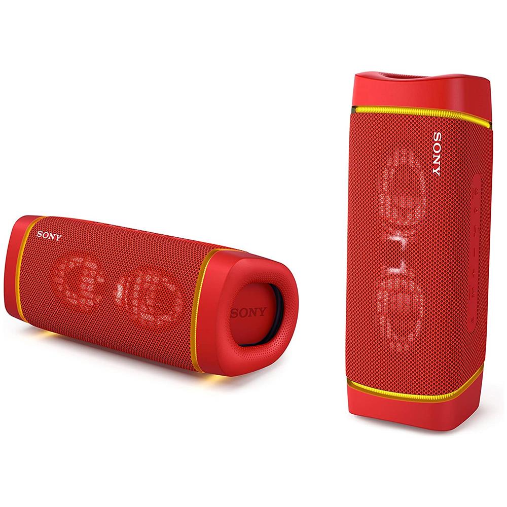 Speaker Wireless SRS-XB33 Portatile Bluetooth / NFC con Extra Bass e Profili Illuminati IP67 Colore Rosso - Foto 2