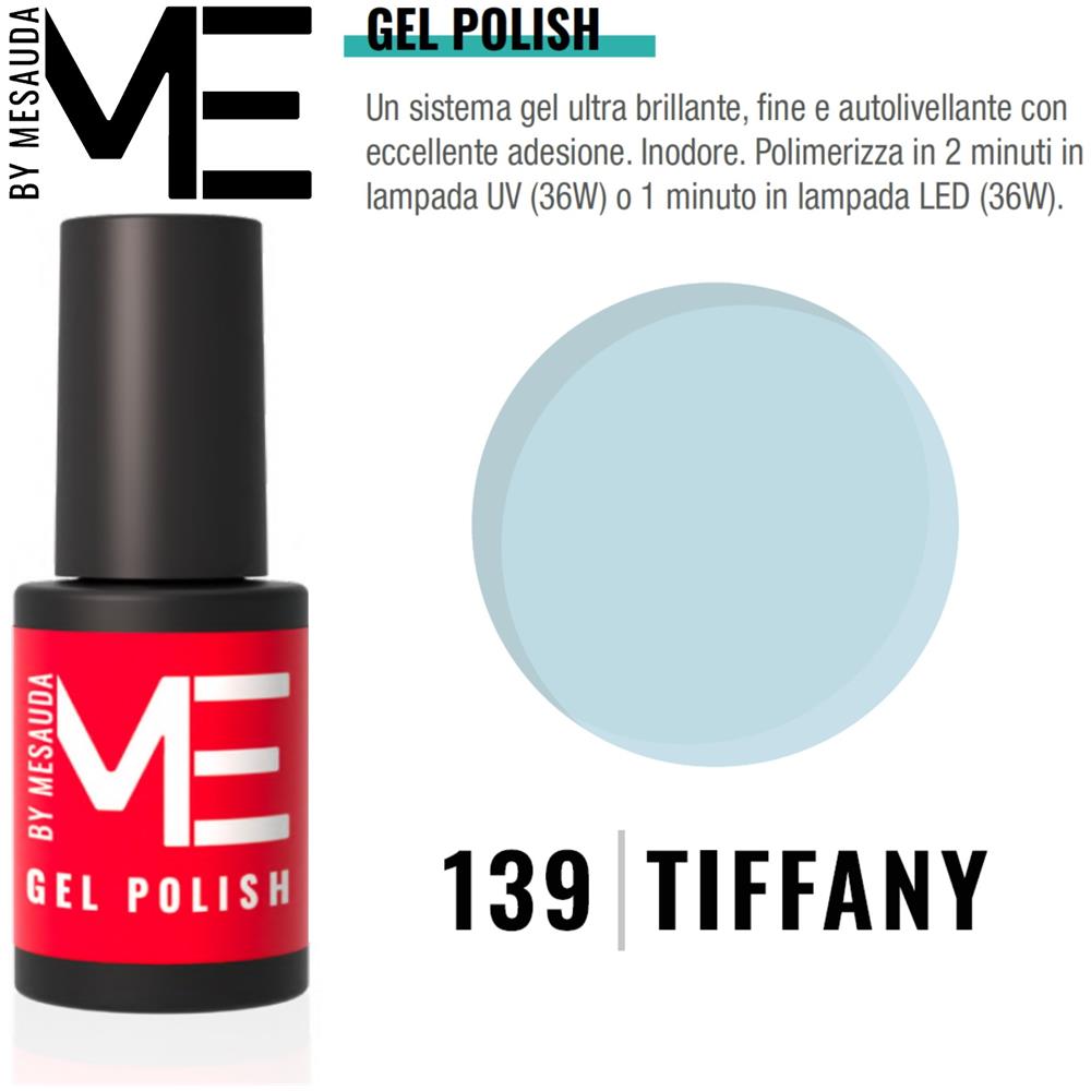 Gel Polish Semipermanente - 139 Tiffany - 5 Ml - Me By - Foto 1