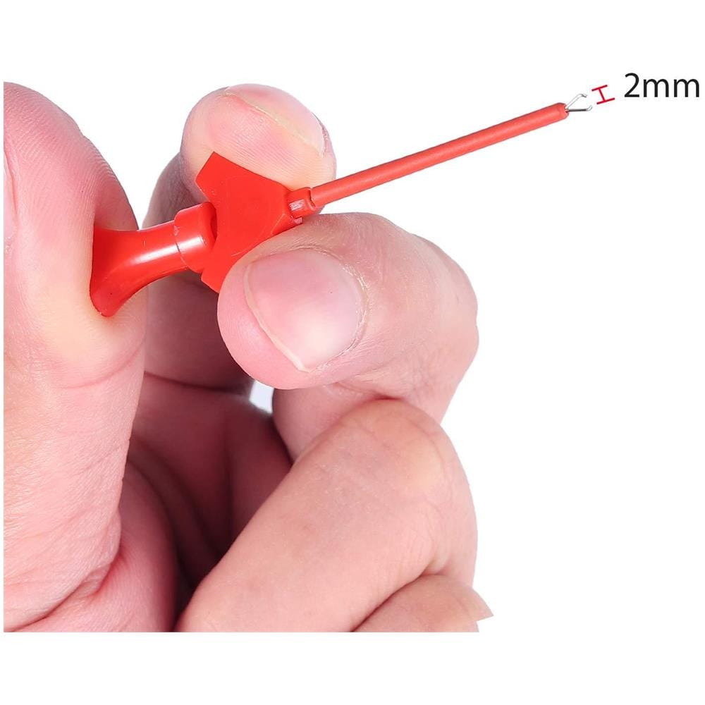 Multi Cavi Di Misura Kit 21 In 1 Elettrico Test Per Multimetri Piombo Con Coccodrilli Volt Meter Sonda Della Prova Della Molla Grabber Spina A Banana Leads Per Tensione Circuiti Tester - Foto 2