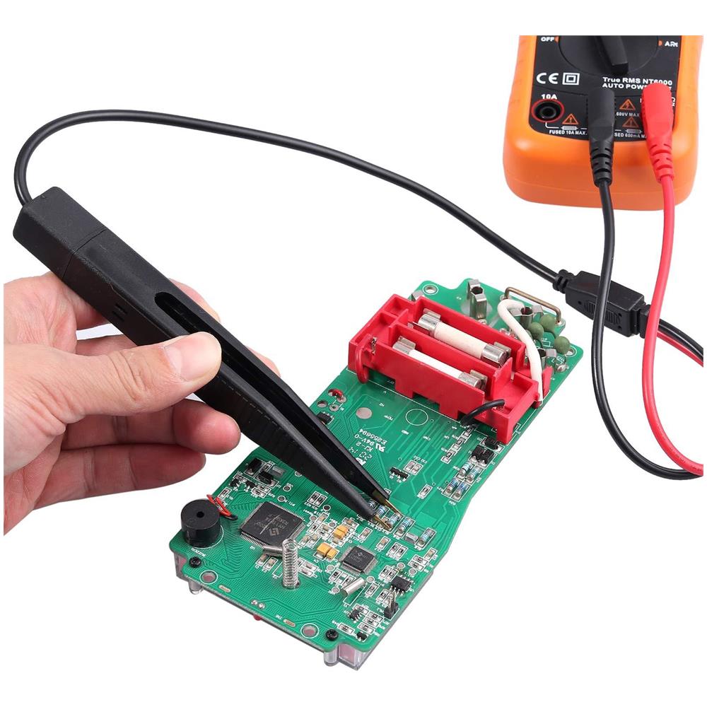 Multi Cavi Di Misura Kit 21 In 1 Elettrico Test Per Multimetri Piombo Con Coccodrilli Volt Meter Sonda Della Prova Della Molla Grabber Spina A Banana Leads Per Tensione Circuiti Tester - Foto 4