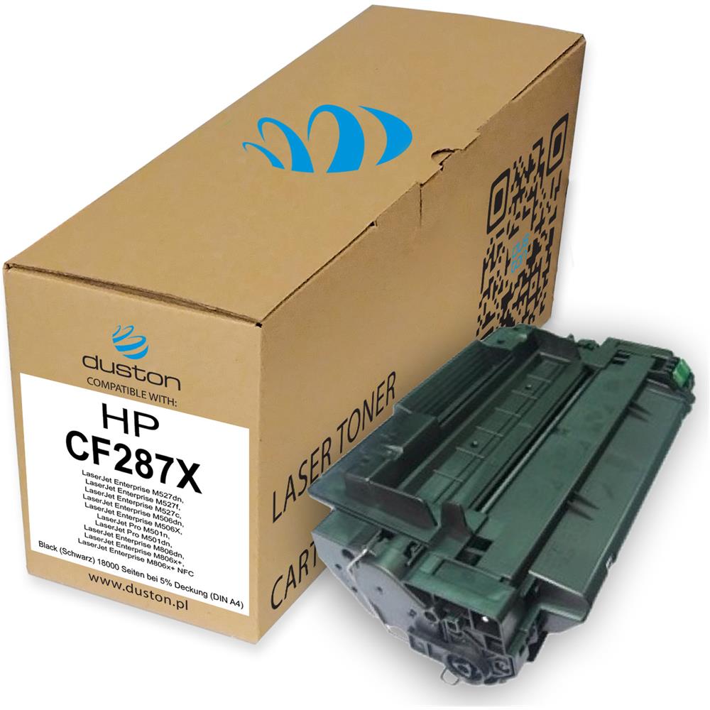 TONER - 3x Cf287x, 87x Negro Compatible Con Hp Laserjet Pro M501 Enterprise M506 M527 - Foto 2