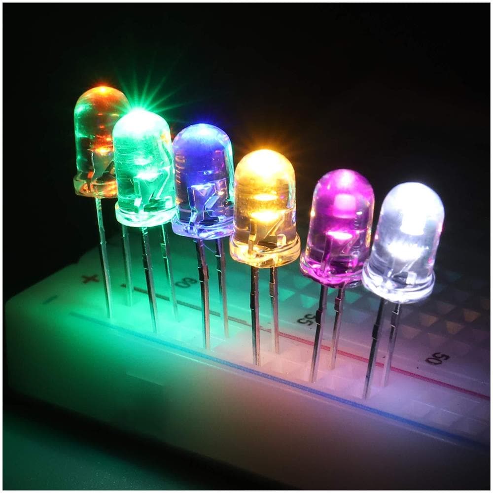 10 Colori 400 Pz 3mm Luci Diodo Led Assored Kit Pack (transparent Dc 2v - 3.2v 20ma) Illuminazione Luminosa Lampadina Lampade Componenti 3 Millimetri Light Emitting Diodes Parts - Foto 4