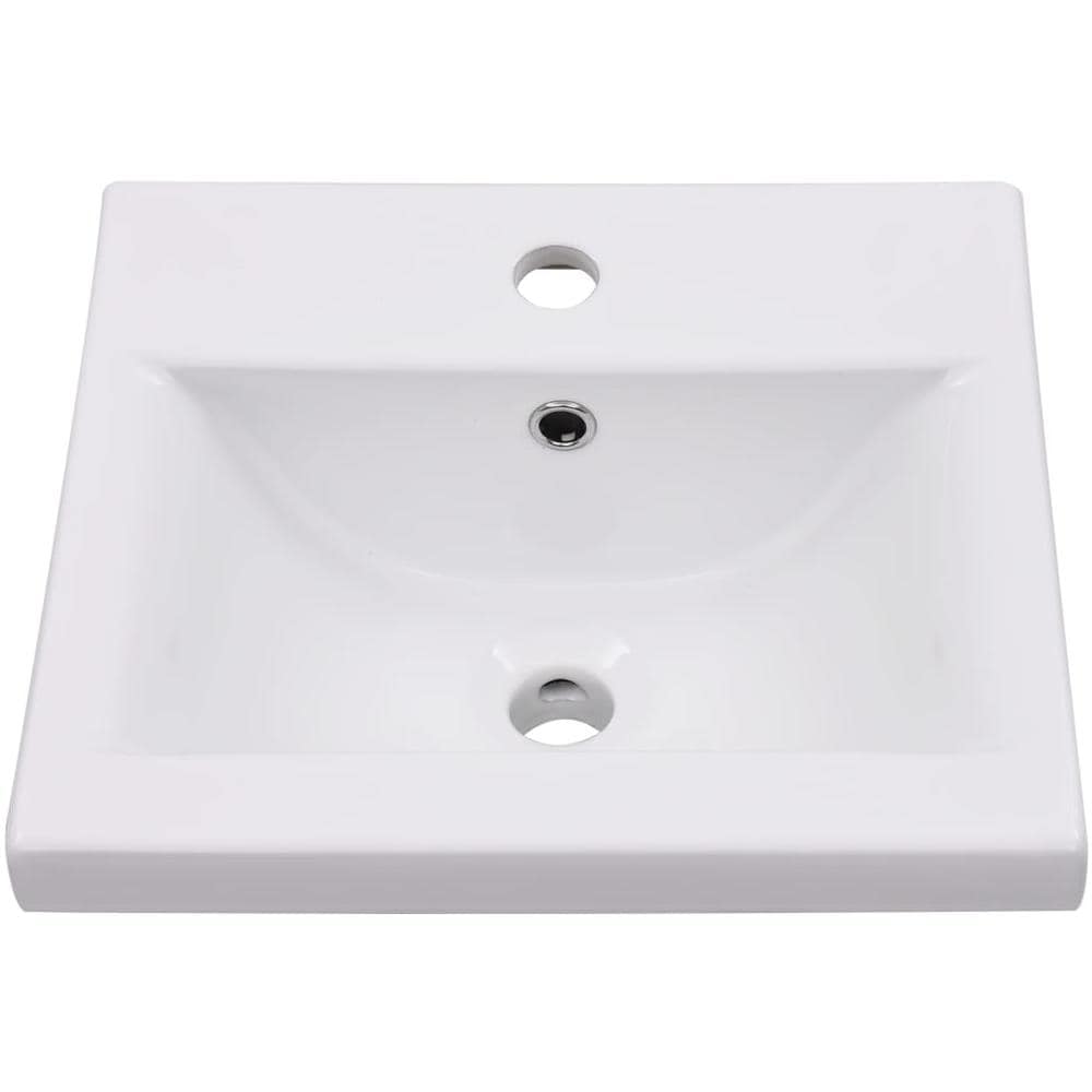 Set Mobili Da Bagno Bianco In Truciolato - Foto 7