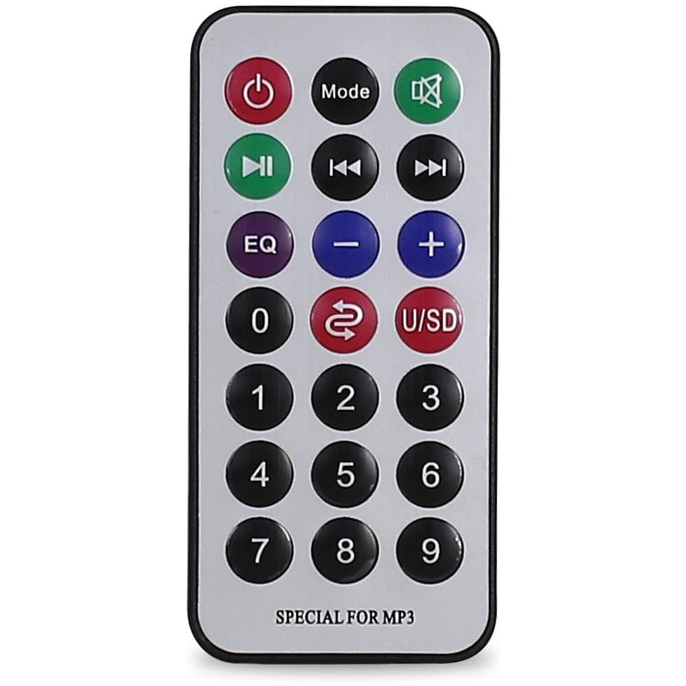 Amplificatore Hi-Fi 103.131 con Karaoke Potenza 2x 50 Watt RCA / USB / SD Colore Argento - Foto 6