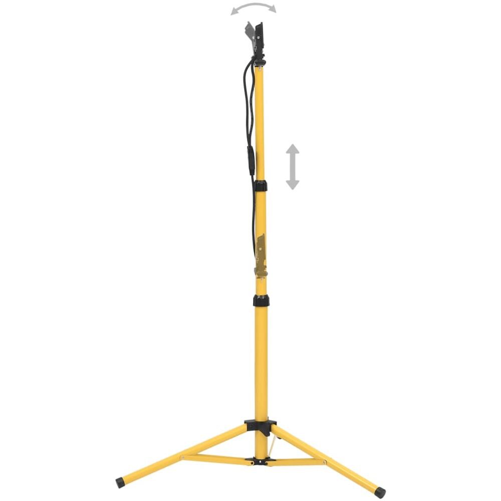 Faretto A Led Con Treppiede 2x10 W Bianco Freddo - Foto 3