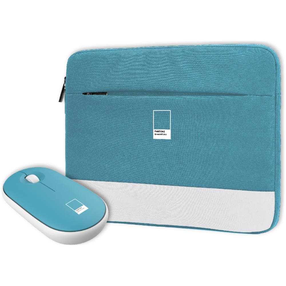 Bundle PC Sleeve fino a 15.6'' + Mouse Colore Azzurro - Foto 2