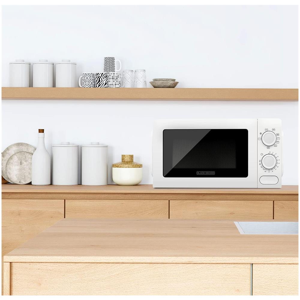 BXMZ700E forno a microonde Superficie piana Microonde con grill 20 L 700 W Bianco - Foto 7