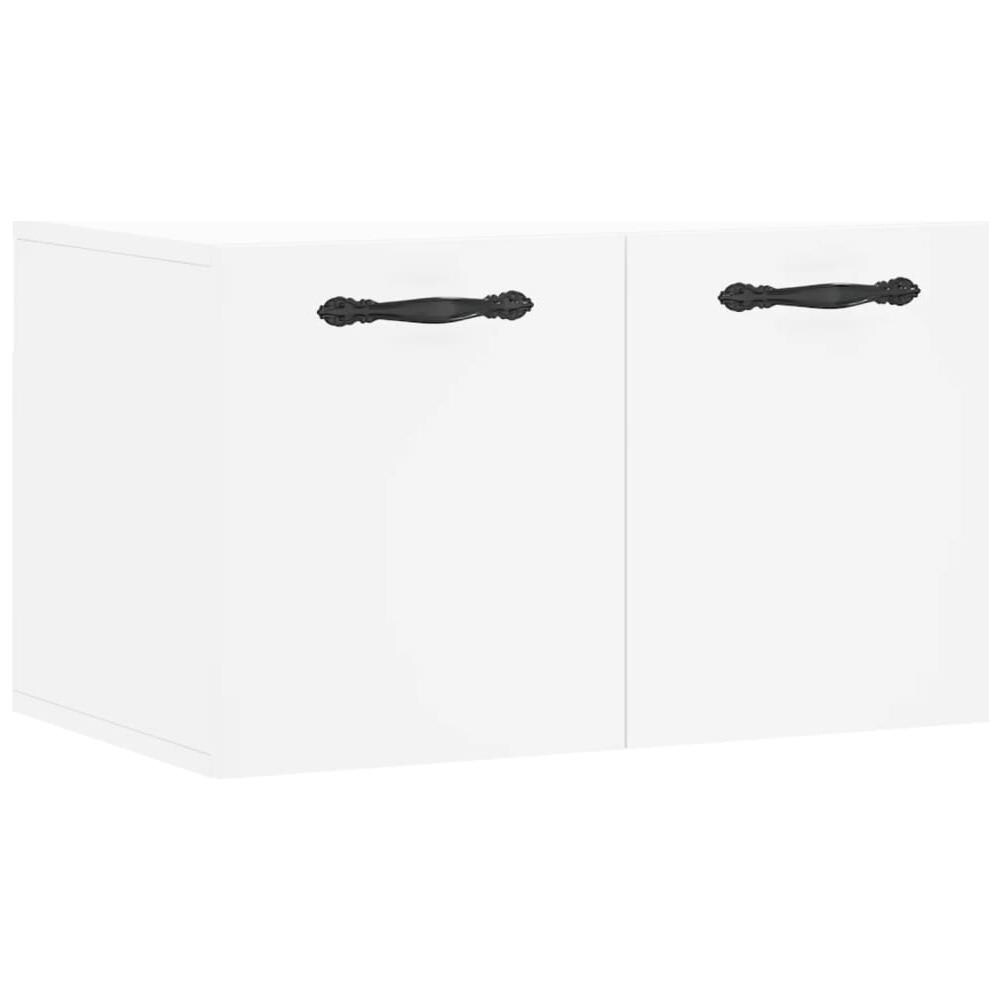 Mobile A Parete Bianco 60x36,5x35 Cm In Legno Multistrato - Foto 2
