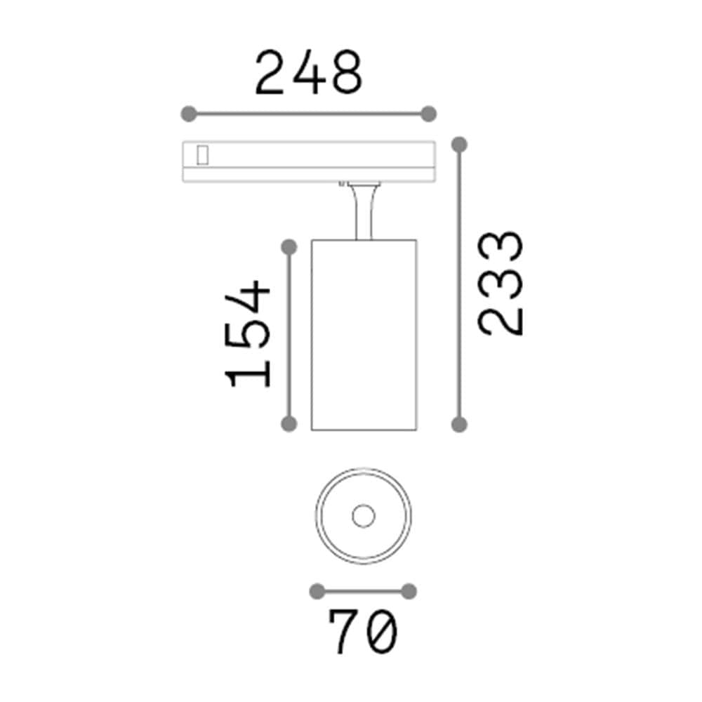 Proiettore Fox Dali Alluminio-materie Plastiche Bianco Led 25w 3000k Cri90 - Foto 2