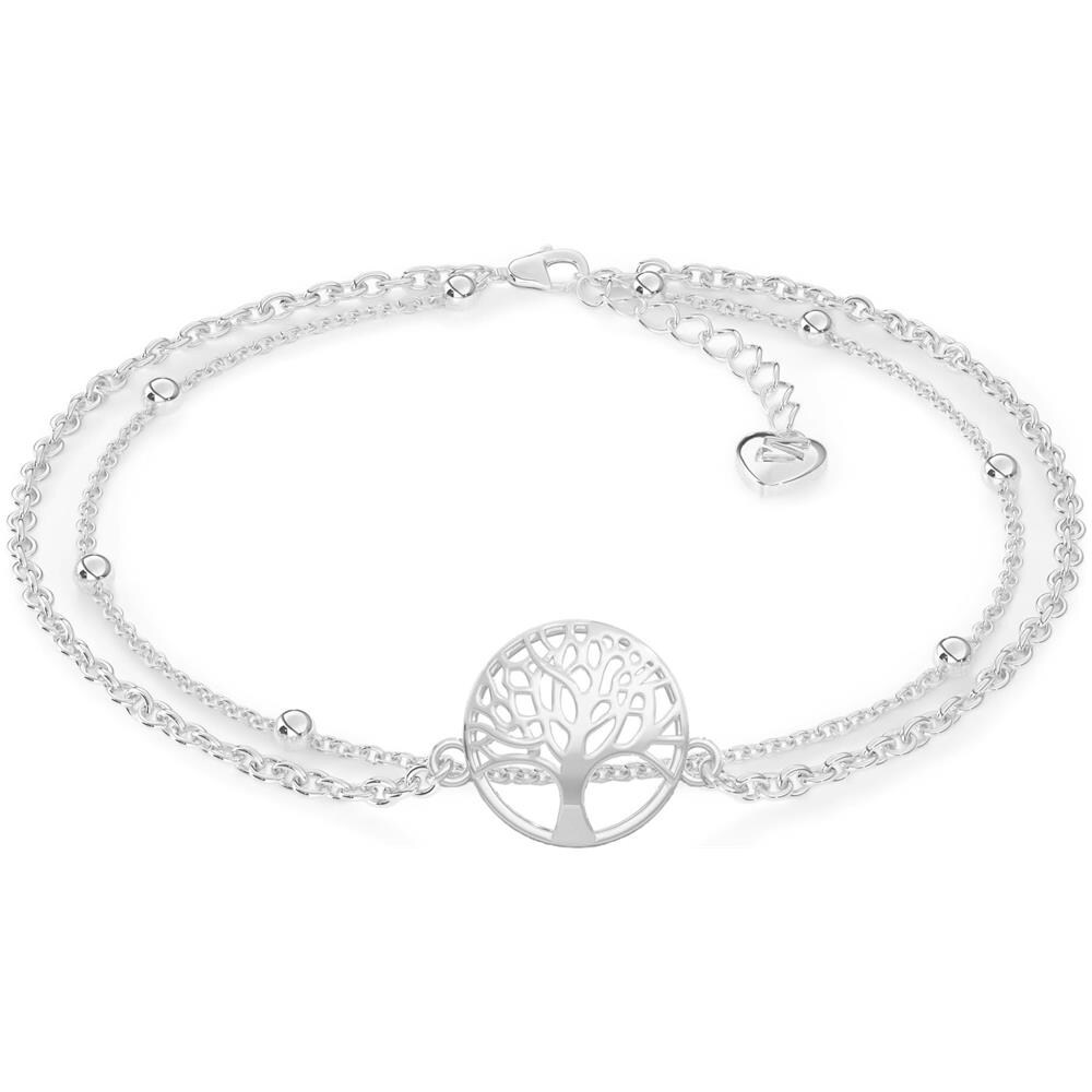 Cavigliera in Argento Sterling, ""Life"", Argento - Foto 1