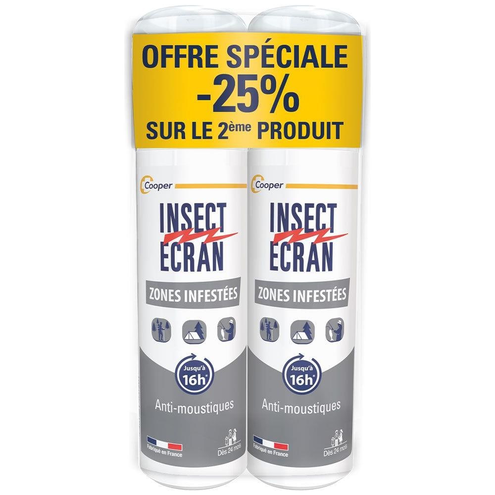 Zanzare Zone Infestate Adulti E Bambini 2x100ml Pelle Insetto Schermo - Foto 1