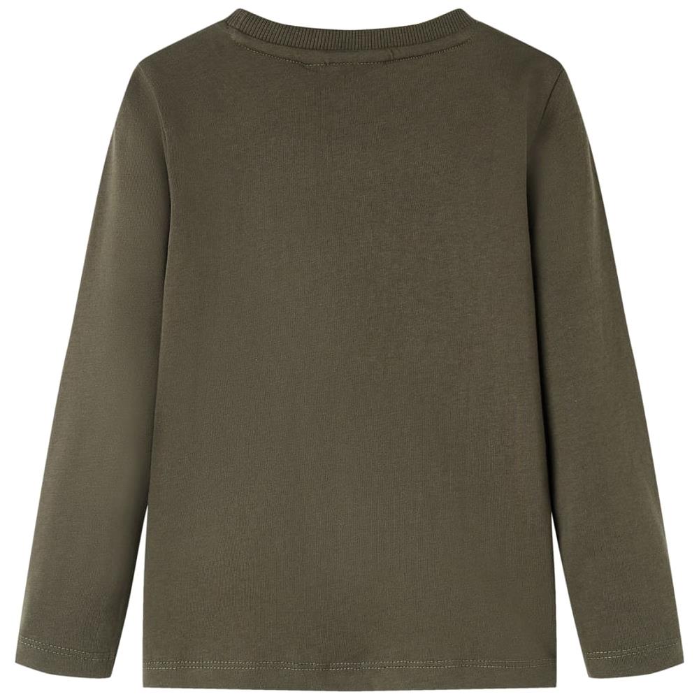 Maglietta Da Bambino Maniche Lunghe Giocatore Calcio Cachi 104 - Foto 2