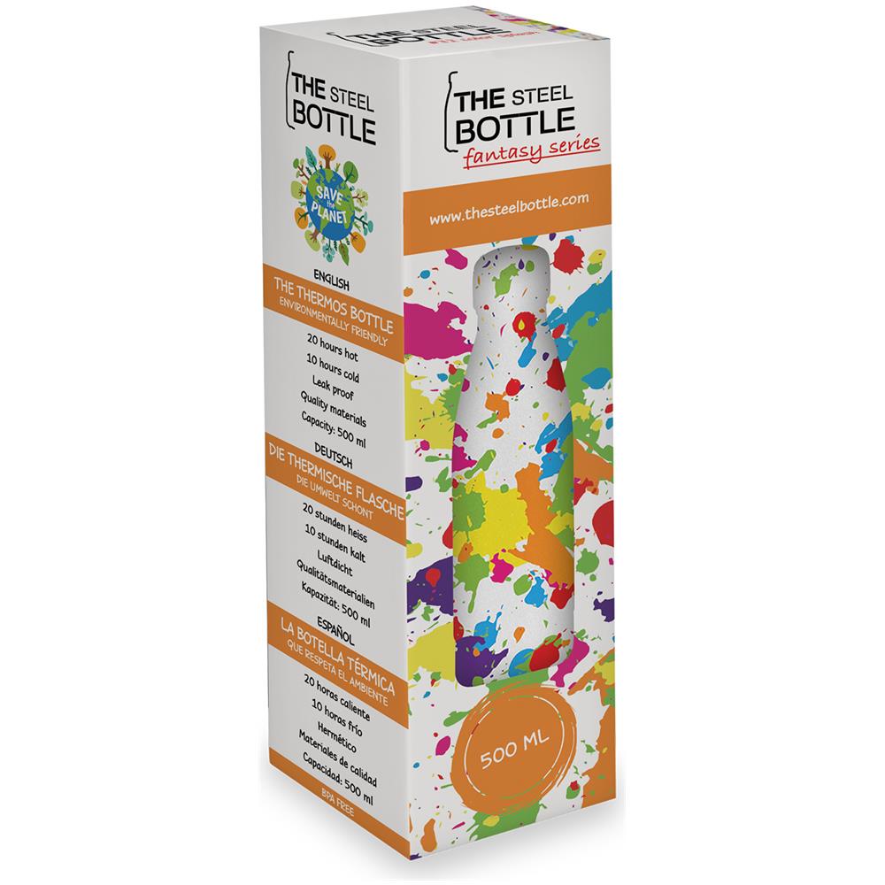 Fantasy Series Uso quotidiano 500 ml Stainless steel Multicolore - Foto 2