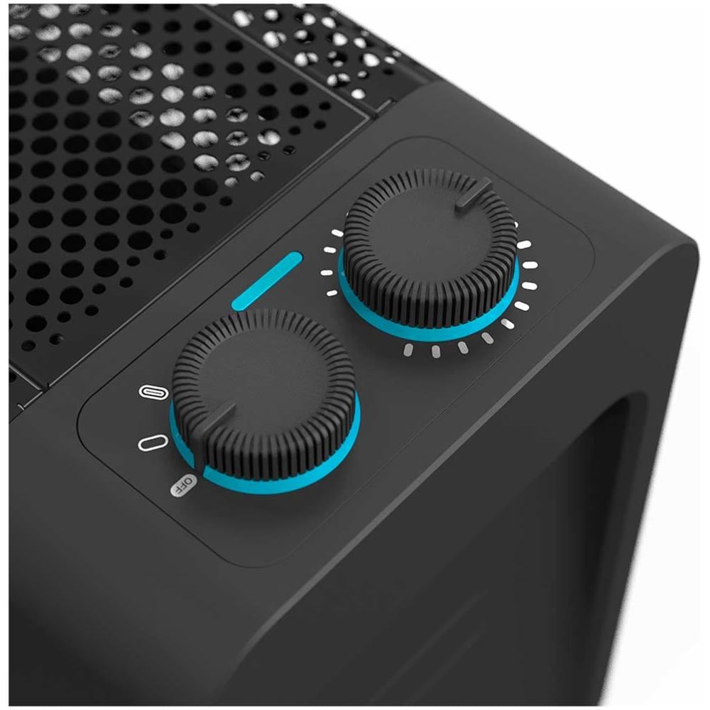 RMB1500 stufetta elettrica Interno Nero 1500 W Radiatore senza olio - Foto 5