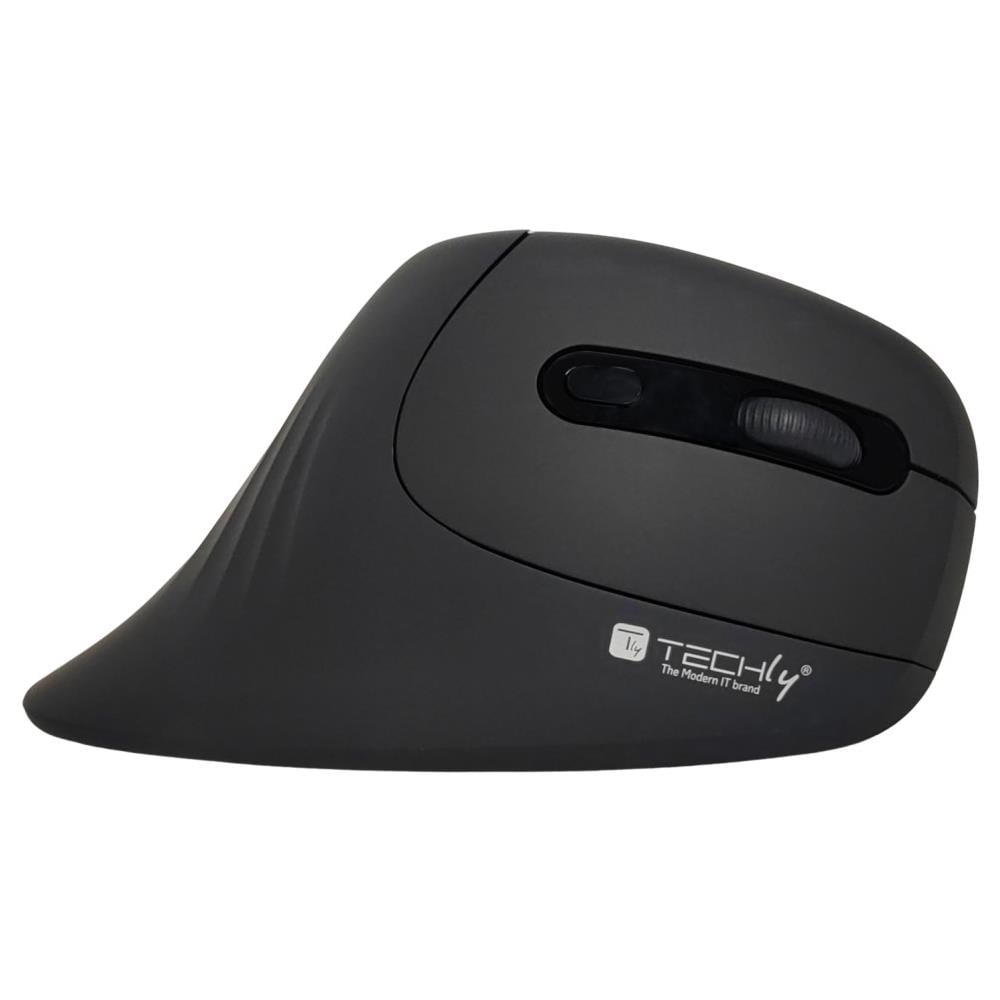 Mouse Verticale Ottico Wireless 3200 Dpi Ergonomico Nero - Foto 1